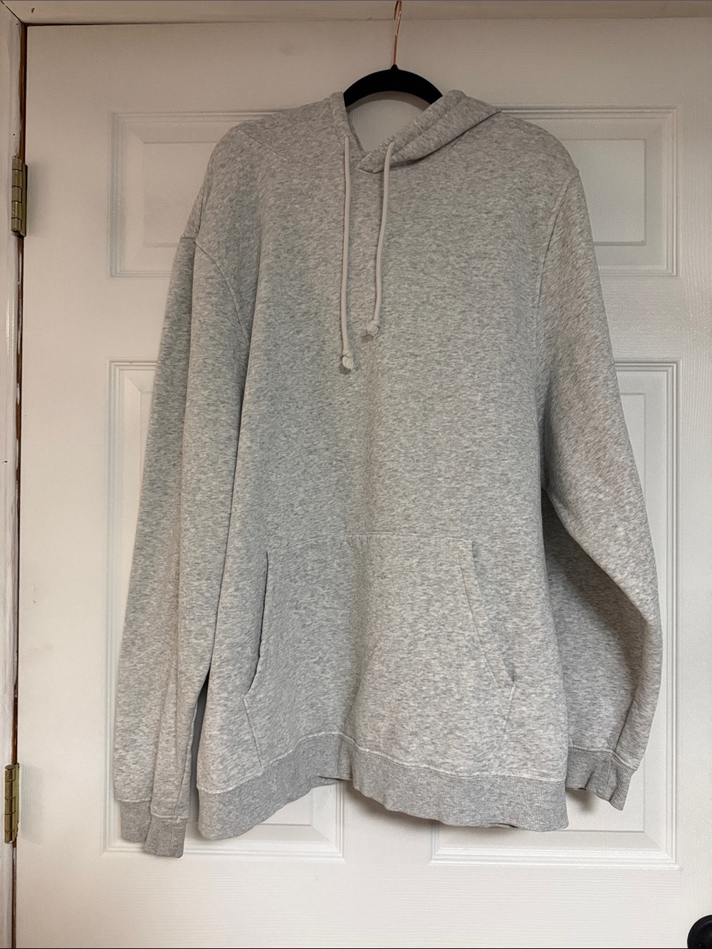 SKIMS Light Gray Men's Hoodie Sweatshirt